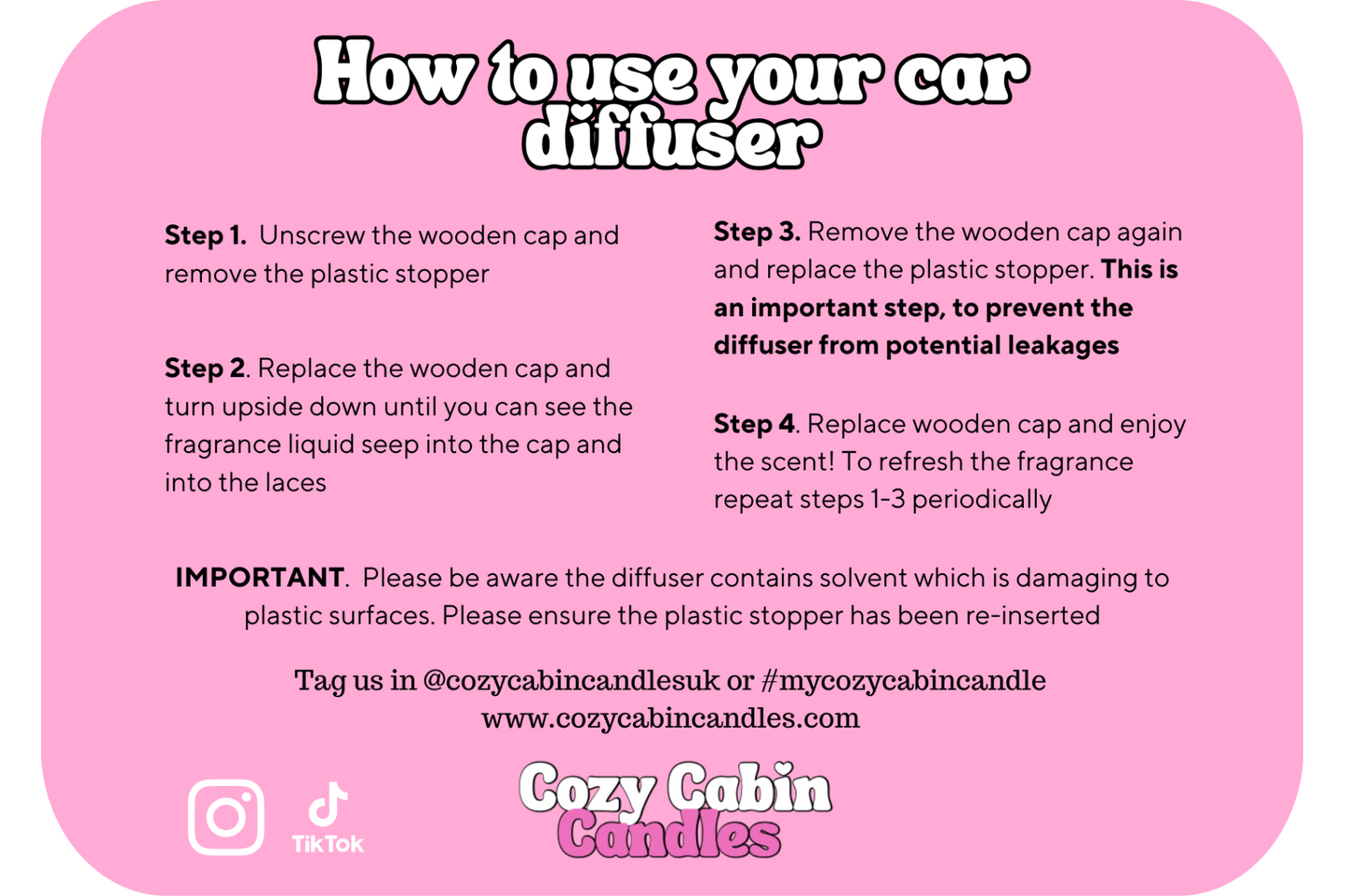 Too Blessed to be Stressed Essential Oil Car Diffuser