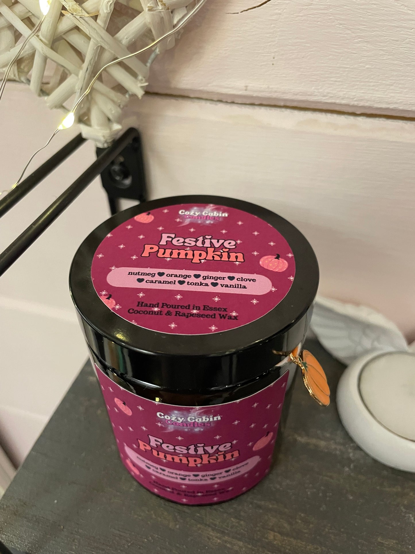 Last Few Left! Festive Pumpkin Jar Candle