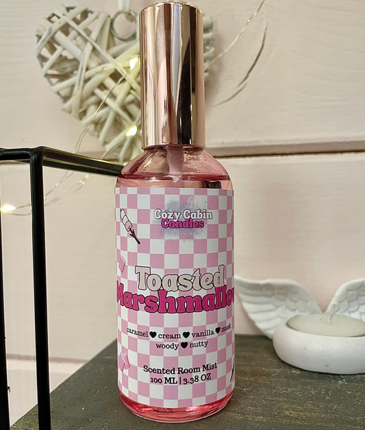 Toasted Marshmallow Room Mist - Christmas Limited Edition Pink Bottle