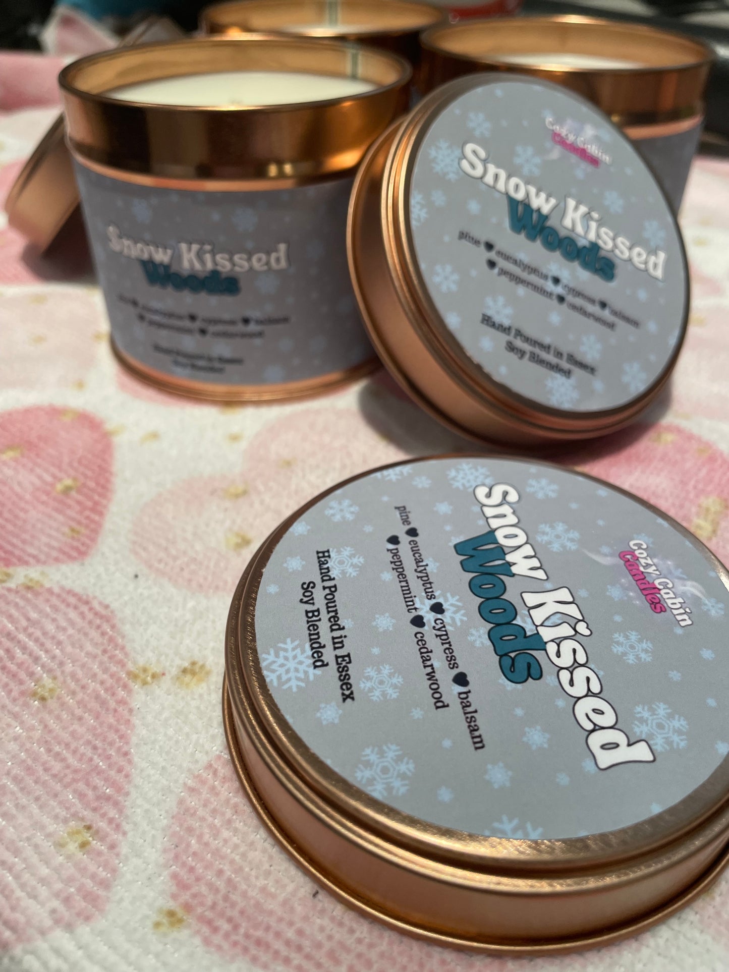 Snow Kissed Woods Scented Candle