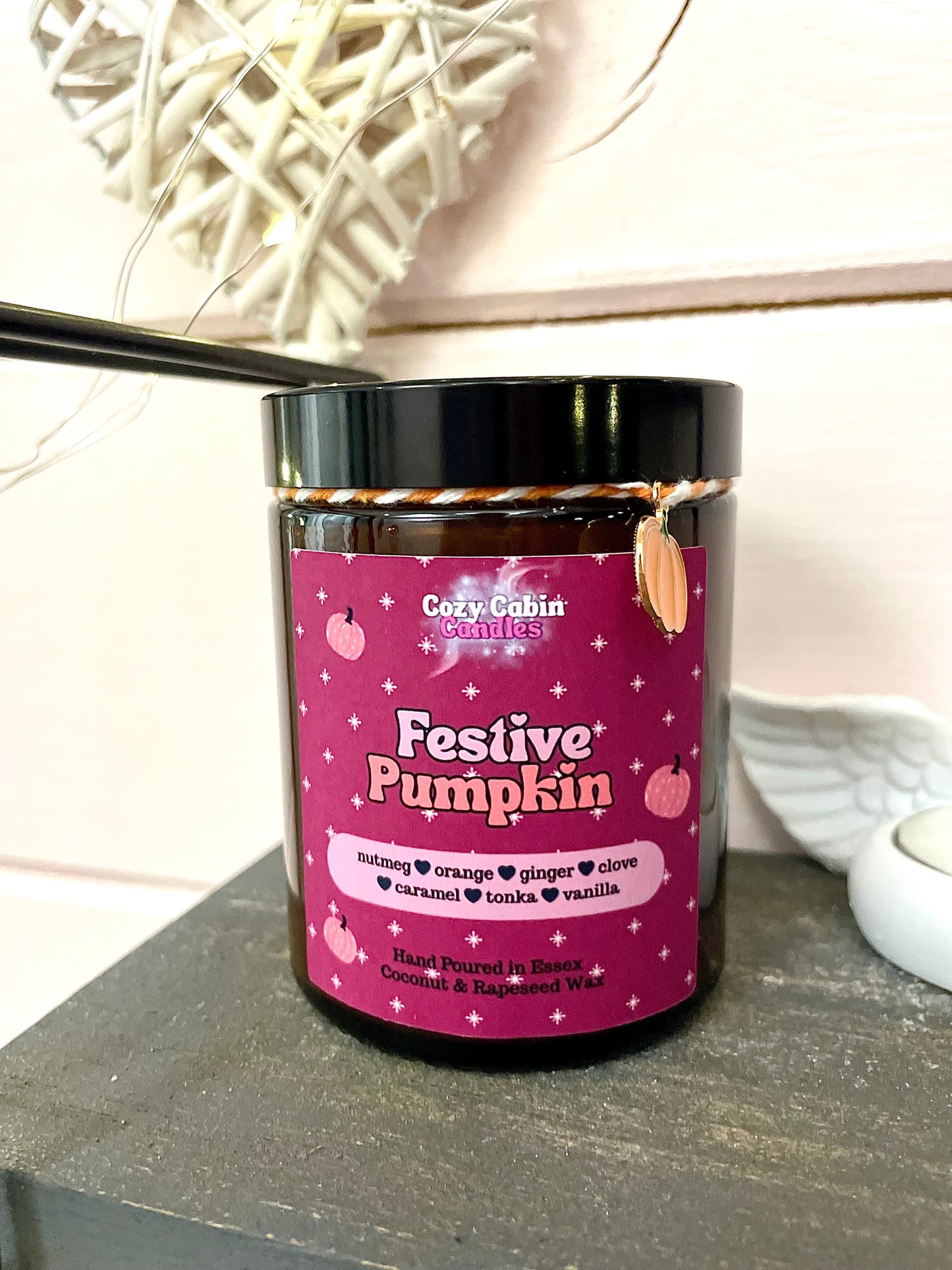 Last Few Left! Festive Pumpkin Jar Candle