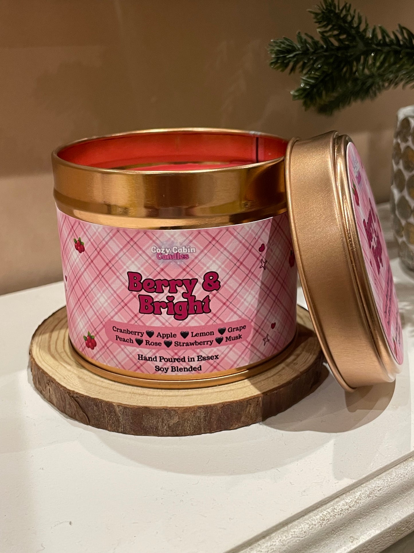 Berry & Bright Scented Candle