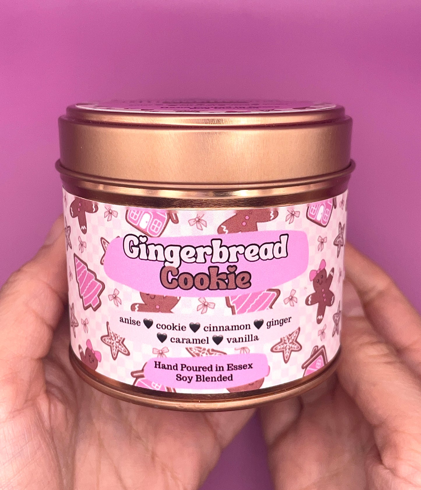 Gingerbread Cookie Scented Candle
