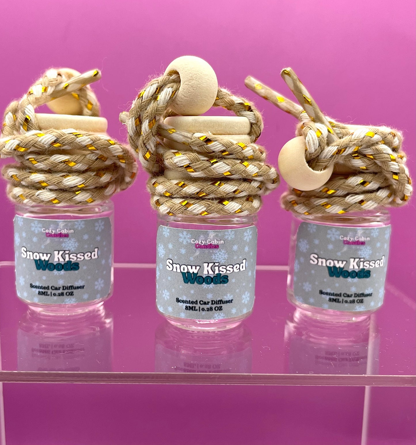 Snow Kissed Woods Car Diffuser