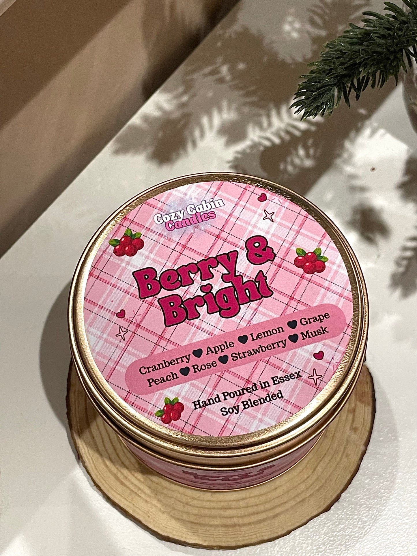 Berry & Bright Scented Candle
