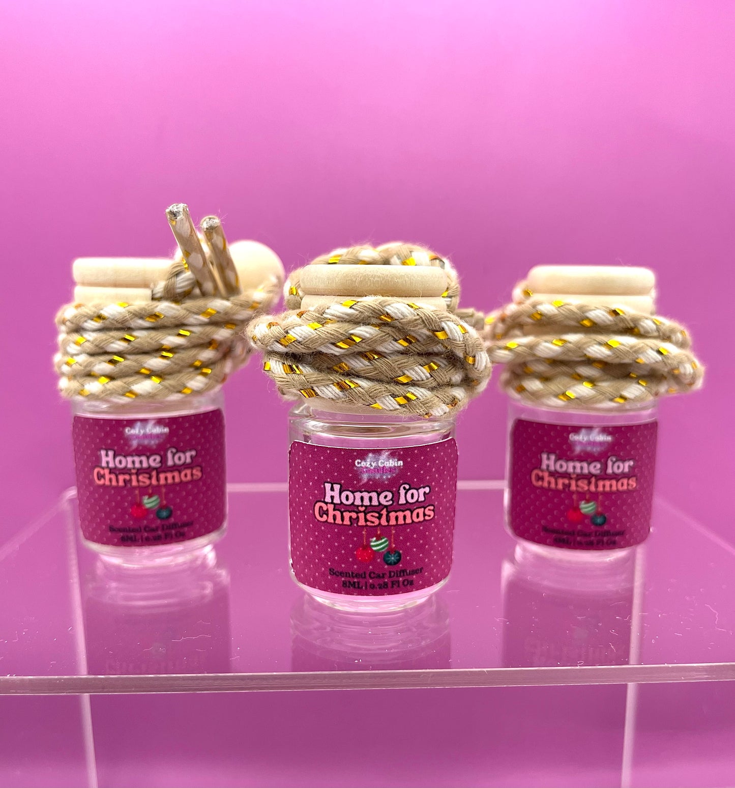 Home for Christmas Car Diffuser