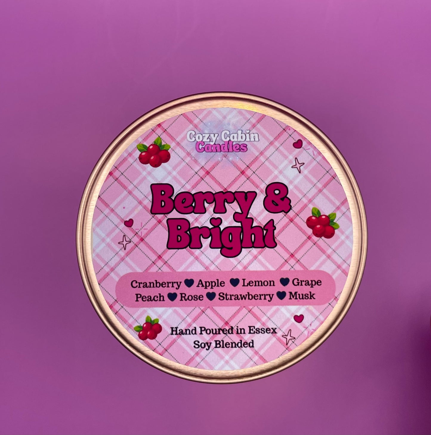 Berry & Bright Scented Candle