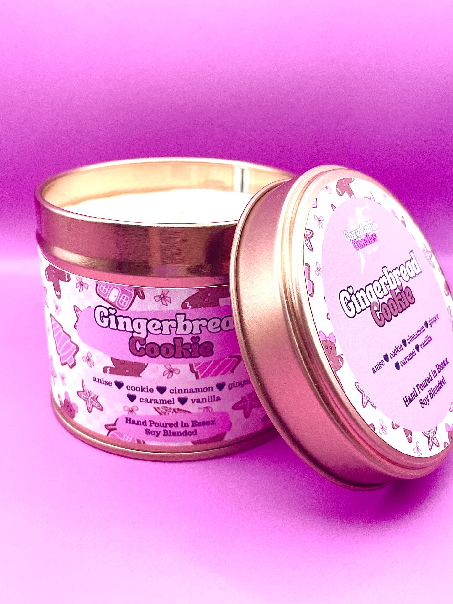 Gingerbread Cookie Scented Candle