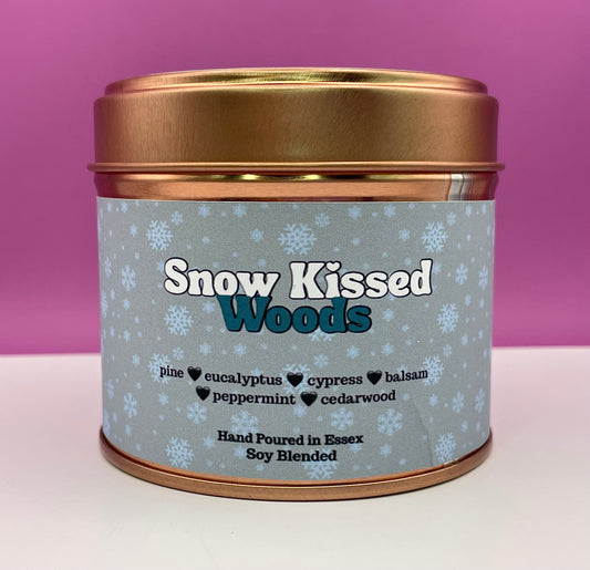 Snow Kissed Woods Scented Candle